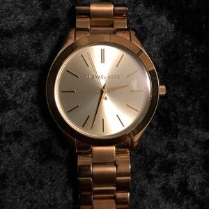 Michael Kors Golden Wrist Watch